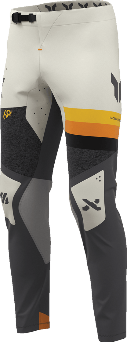 THOR Sportmode League Pants - Charcoal and Vintage White, US 38 | Part Number 2901-12283 - Kelly Motorsports