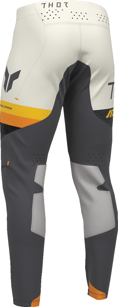 THOR Sportmode League Pants - Charcoal and Vintage White, US 38 | Part Number 2901-12283 - Kelly Motorsports