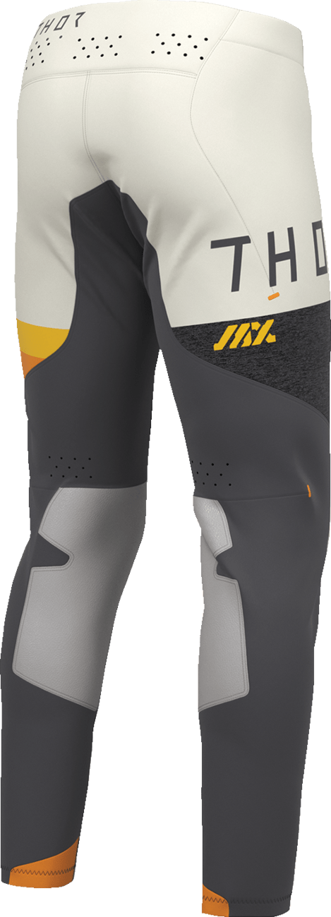 THOR Sportmode League Pants - Charcoal/Vintage White - US 32, Part Number 2901-12279 - Kelly Motorsports