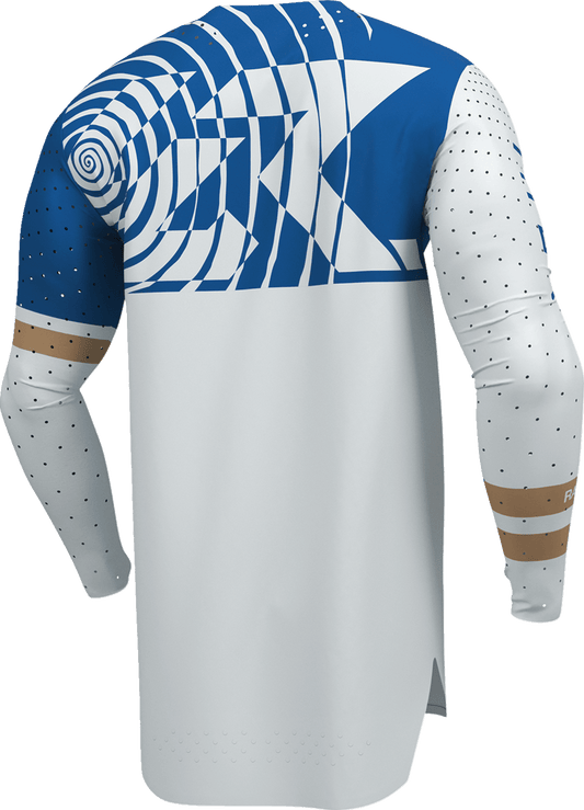 THOR Sportmode Mind Control Jersey - Light Gray/Blue, Medium (Part 2910-8768) - Kelly Motorsports