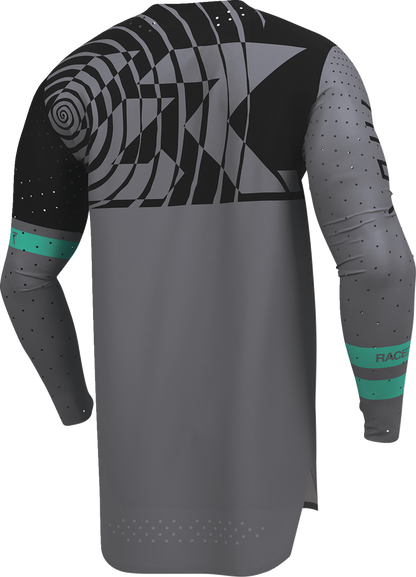 THOR Sportmode Mind Control Jersey XL 2910 - 8765 - Charcoal and Black Performance Riding Jersey - Kelly Motorsports