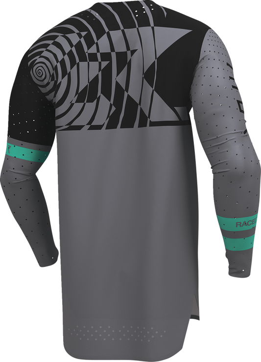 THOR Sportmode Mind Control Jersey XL 2910 - 8765 - Charcoal and Black Performance Riding Jersey - Kelly Motorsports
