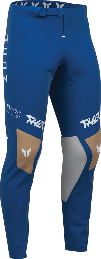 THOR Sportmode Mind Control Pants - Light Gray/Blue US 30 - Part Number 2901 - 12843 - Kelly Motorsports