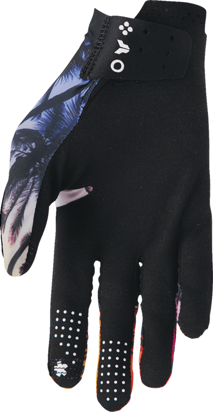THOR Sportmode Palms Gloves - Black, XS, Part Number 3330-8283 - Kelly Motorsports