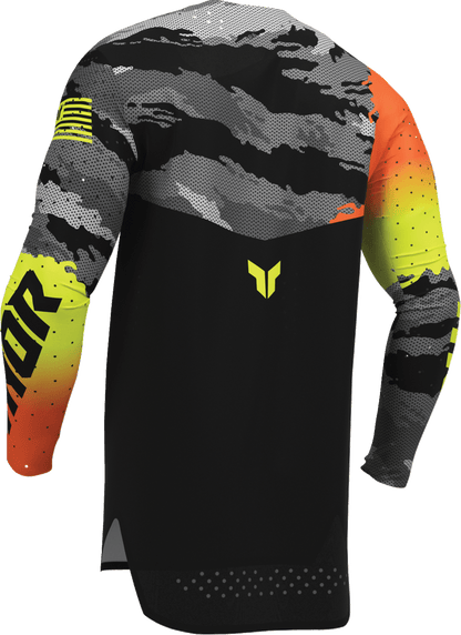 THOR Sportmode Recon LE Jersey - Black/Acid, Medium (Part No. 2910-9075) - Kelly Motorsports