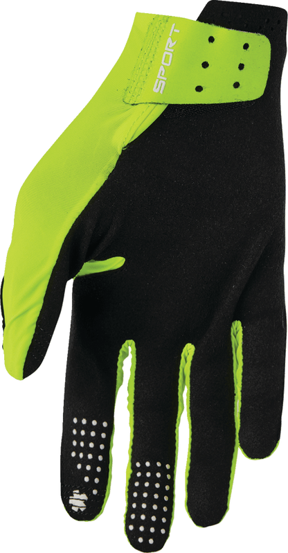 THOR Sportmode Riot Gloves - Acid, Size XS, Model 3330-8024 - Kelly Motorsports