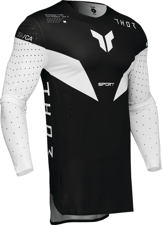 THOR Sportmode Strike Jersey - Black, Medium (Part Number 2910-8101) - Kelly Motorsports