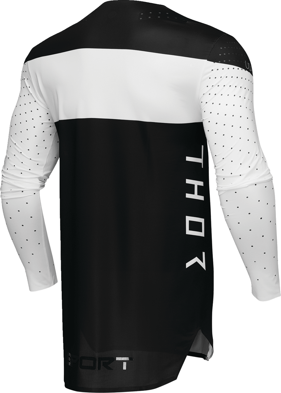 THOR Sportmode Strike Jersey - Black, Medium (Part Number 2910-8101) - Kelly Motorsports