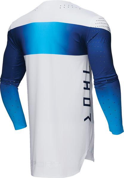 THOR Sportmode Strike Jersey Navy 3XL - Lightweight Athletic Fit with Enhanced Mobility - Kelly Motorsports