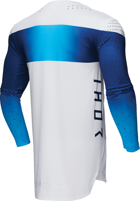 THOR Sportmode Strike Jersey Navy 3XL - Lightweight Athletic Fit with Enhanced Mobility - Kelly Motorsports