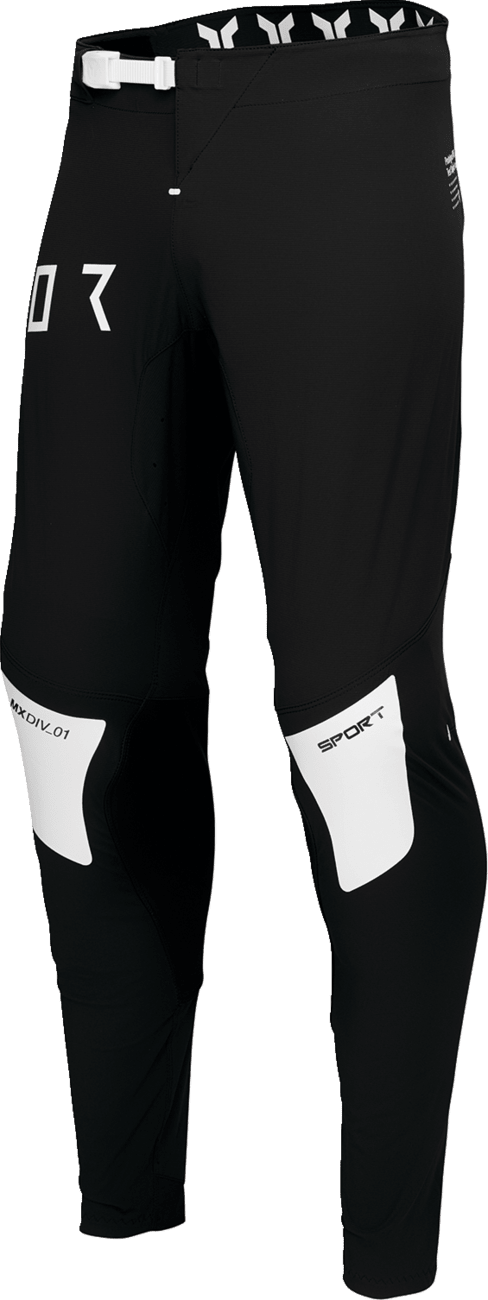 THOR Sportmode Strike Pants - Black and White, US 32 | Part 2901-11697 - Kelly Motorsports