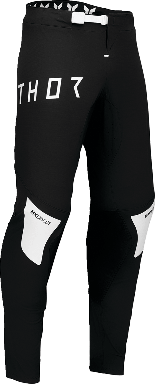 THOR Sportmode Strike Pants - Black and White, US 32 | Part 2901-11697 - Kelly Motorsports