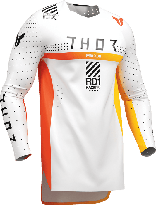 THOR Sportmode Synth Jersey 2XL - White - Part Number 2910-8392 - Kelly Motorsports