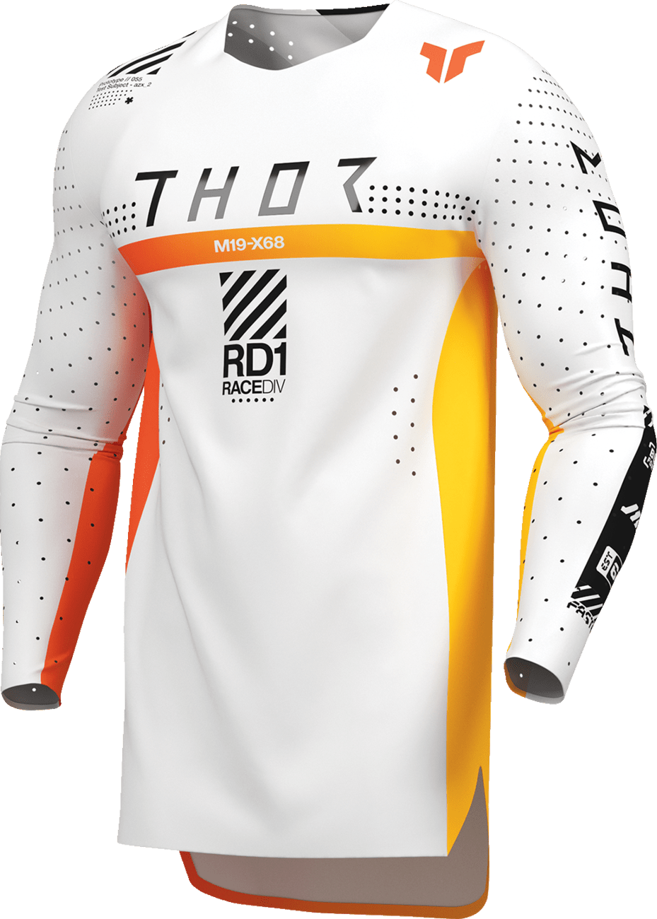 THOR Sportmode Synth Jersey 2XL - White - Part Number 2910-8392 - Kelly Motorsports