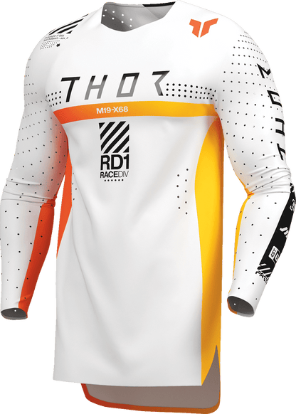 THOR Sportmode Synth Jersey 2XL - White - Part Number 2910-8392 - Kelly Motorsports