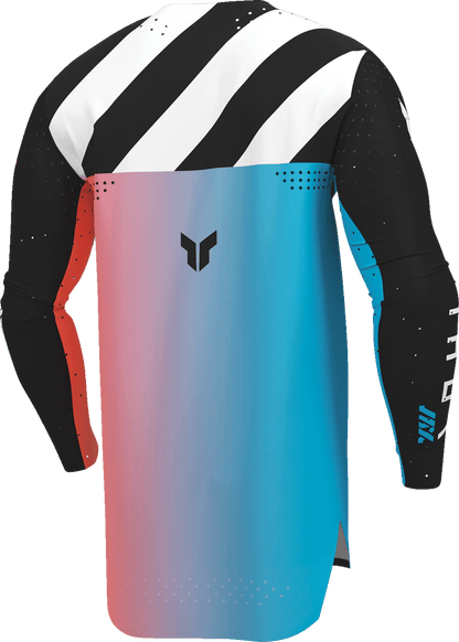 THOR Sportmode Synth Jersey - Black, Large, Part No. 2910-8372 - Kelly Motorsports