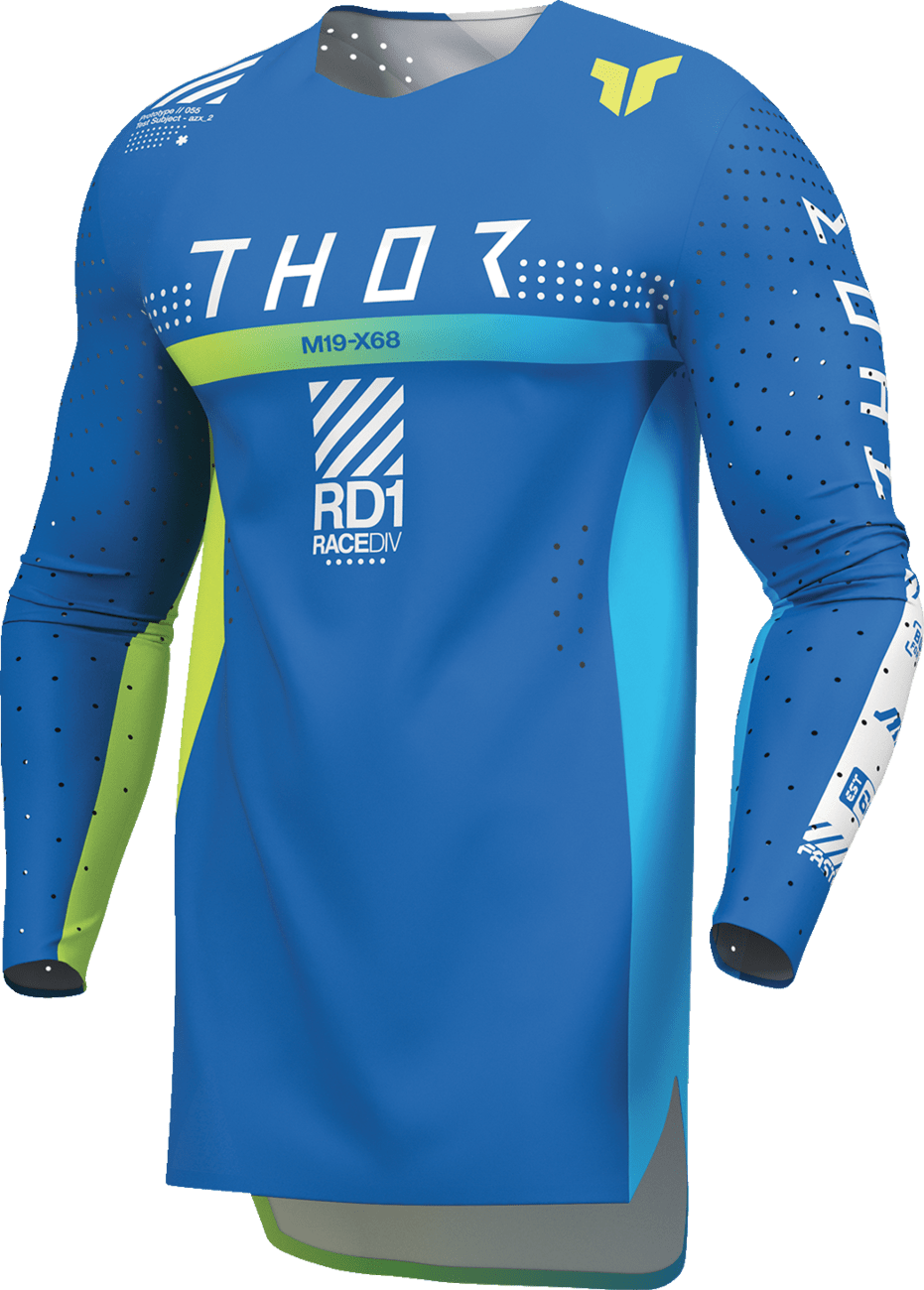 THOR Sportmode Synth Jersey - Blue, Part Number 2910-8376 - Kelly Motorsports