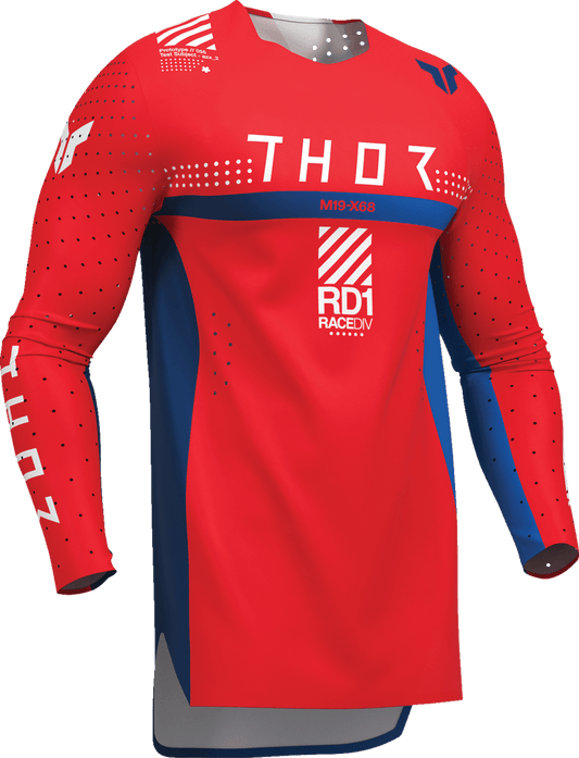 THOR Sportmode Synth Jersey Red XL - Part Number 2910-8385 - Kelly Motorsports