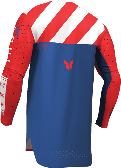THOR Sportmode Synth Jersey Red XL - Part Number 2910-8385 - Kelly Motorsports
