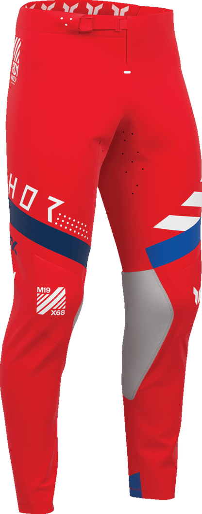 THOR Sportmode Synth Pants - Red - US 30 - Part Number 2901-12227 - Kelly Motorsports