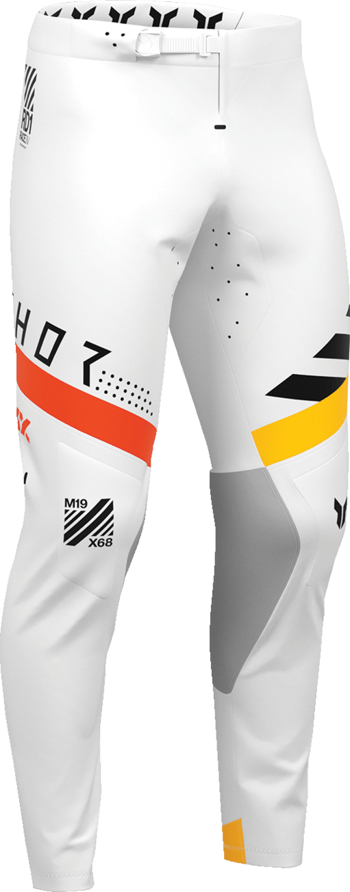 THOR Sportmode Synth Pants - White - US 30 by THOR (Part No. 2901-12247) - Kelly Motorsports