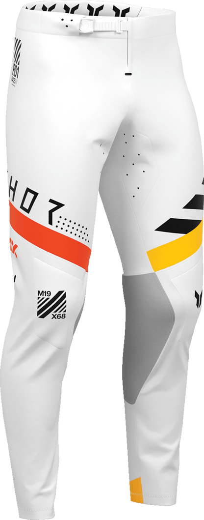 THOR Sportmode Synth Pants - White - US 30 by THOR (Part No. 2901-12247) - Kelly Motorsports