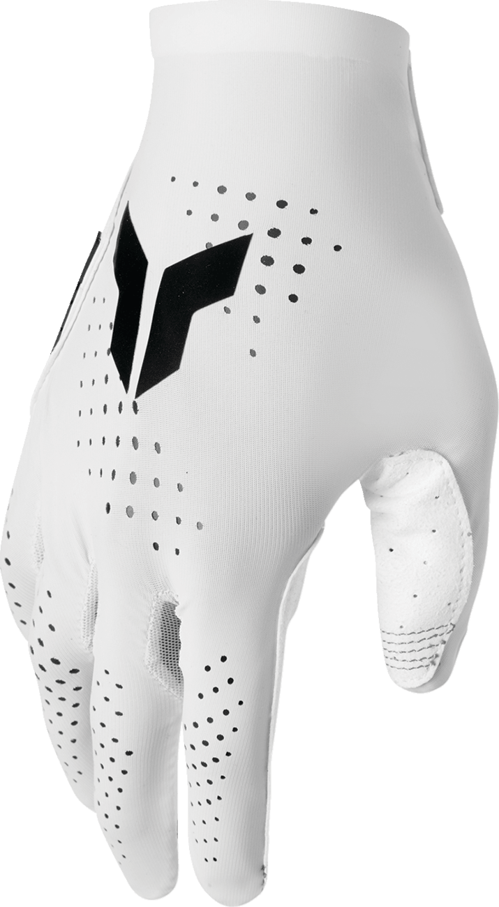 THOR Sportmode Vented Gloves Iconic White - Medium 3330-8129 - Kelly Motorsports