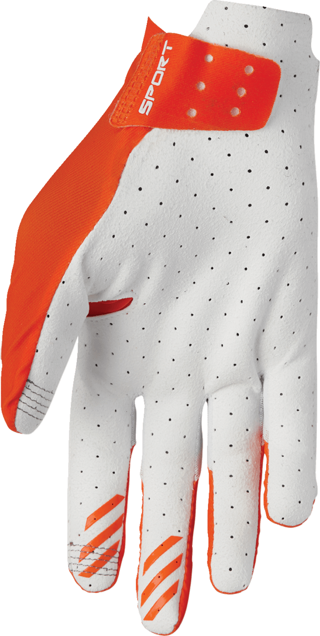 THOR Sportmode Vented Gloves Orange - Kelly Motorsports