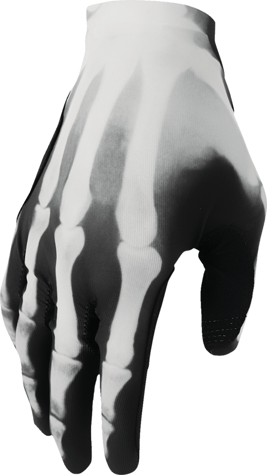 THOR Sportmode X-RAY Gloves Large by THOR - Black/White, Part 3330-8292 - Kelly Motorsports
