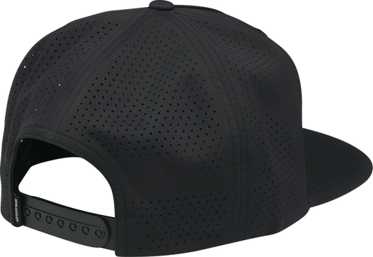 THOR Stamp Hat - Black 2501 - 4455 with 3D Icon Design - Kelly Motorsports