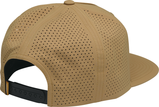 THOR Stamp Hat - Caramel 2501 - 4456 | Five Panel Snapback with 3D Icon Design - Kelly Motorsports