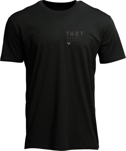 THOR Stamp T-Shirt - Black Large - 3030-25149 by THOR - Kelly Motorsports