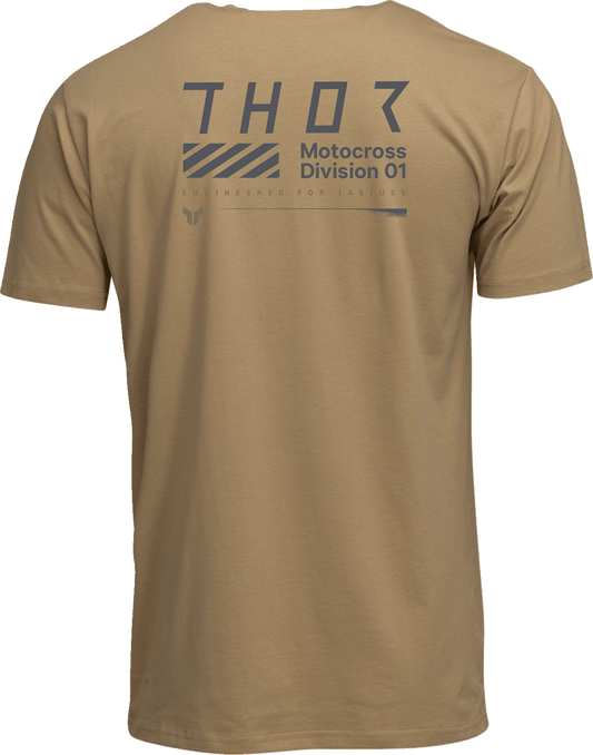 THOR Stamp T-Shirt in Caramel – XL by THOR, Part Number 3030-25155 - Kelly Motorsports