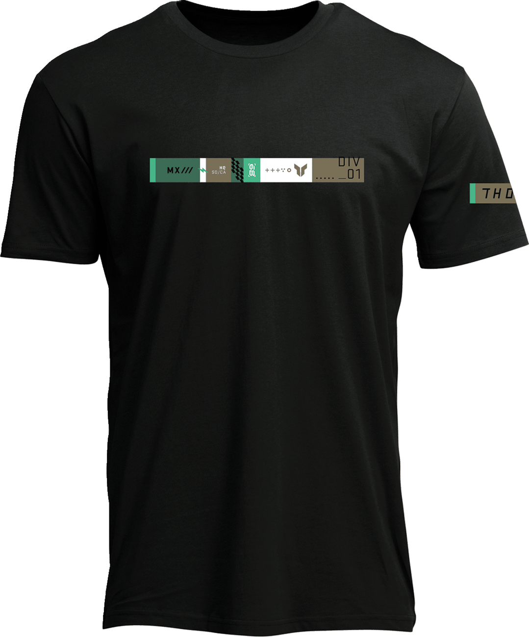 THOR Tangent T-Shirt Black Small 3030-25051 - Kelly Motorsports