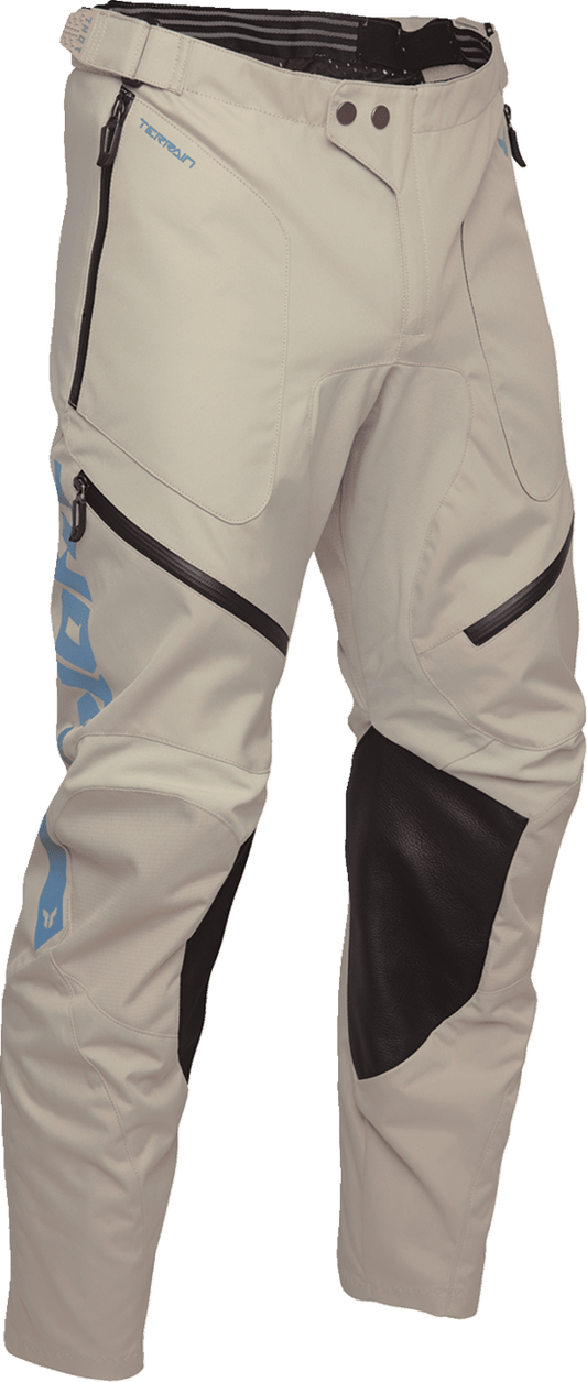 THOR Terrain In-the-Boot Pants - Sand - US 48 (Part Number 2901-12203) - Kelly Motorsports