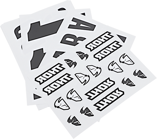 THOR Thor Jersey ID Kit 2950-0040 – Iron-On Transfers for Custom Jerseys - Kelly Motorsports