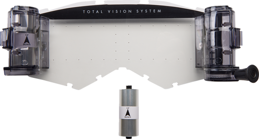 THOR Total Vision System Roll - Off for Regiment Storm Goggle - Clear Lens (Part No. 2602 - 0968) - Kelly Motorsports