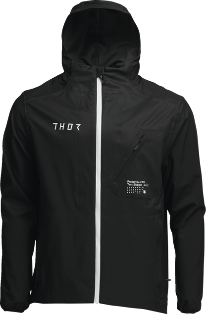 THOR Unit Lite Shell Jacket - Black, Size Large - Model 2920 - 0829 - Kelly Motorsports