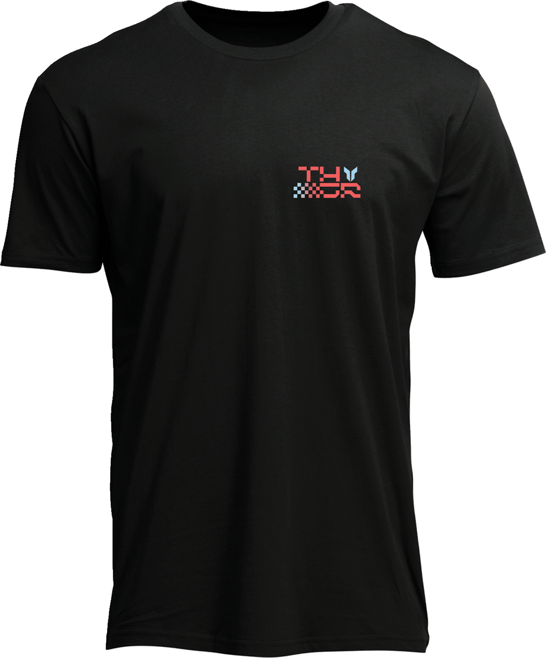THOR Vantage T-Shirt - Black - Large by THOR, Part No. 3030-25109 - Kelly Motorsports