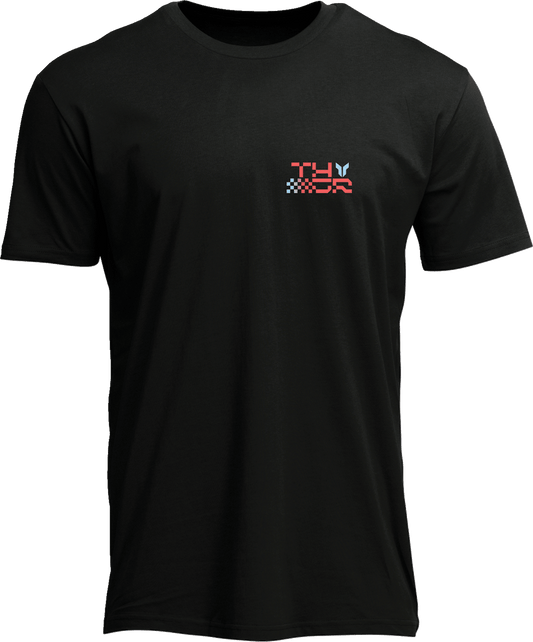 THOR Vantage T-Shirt - Black - Large by THOR, Part No. 3030-25109 - Kelly Motorsports