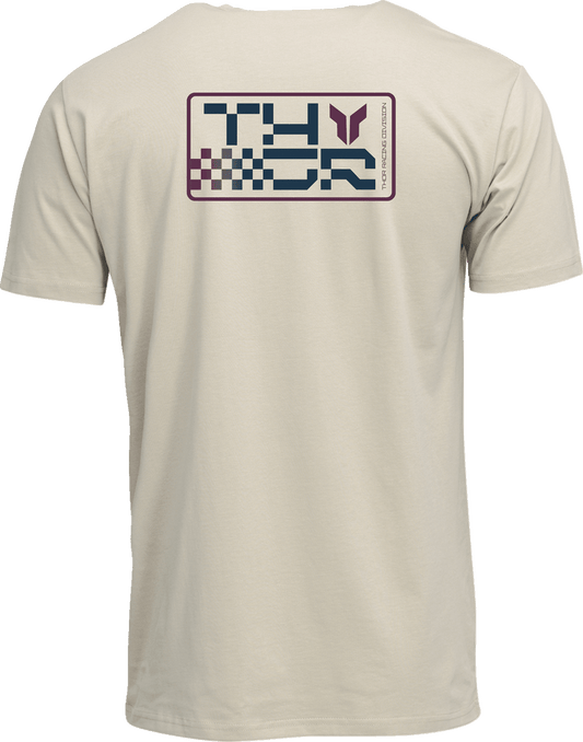 THOR Vantage T-Shirt - Cream, Medium - Part Number 3030-25113 - Kelly Motorsports