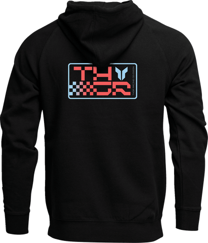THOR Vantage Zip-Up Hoodie 2XL - Black - Part 3050-7231 - Kelly Motorsports