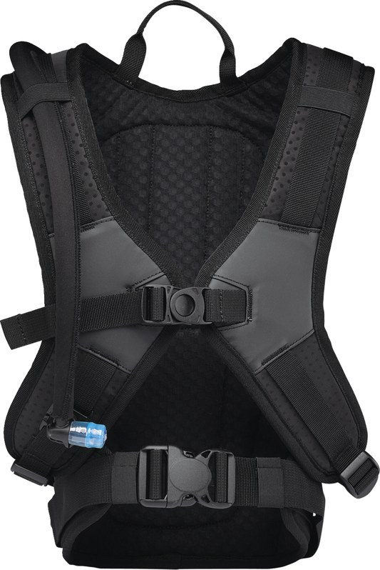 THOR Vapor Pack Gray/Black 3517 - 0567 Hydration Backpack with 1.5L BPA - Free Bladder and Ventilated Design - Kelly Motorsports