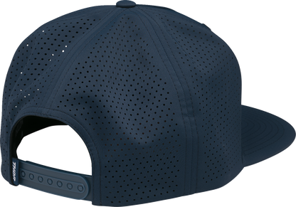THOR Vert Hat Navy 2501 - 4462 with 3D Graphics and Perforated Back Panels - Kelly Motorsports