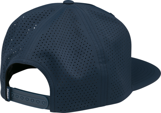 THOR Vert Hat Navy 2501 - 4462 with 3D Graphics and Perforated Back Panels - Kelly Motorsports