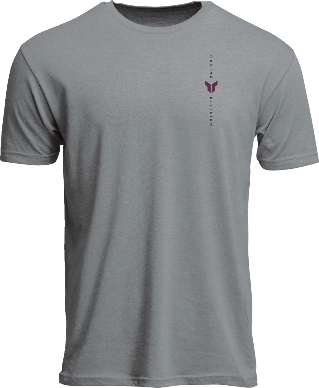 THOR Vert T-Shirt Heather Gray XL 3030-25095 - Comfortable Cotton Blend Tee - Kelly Motorsports