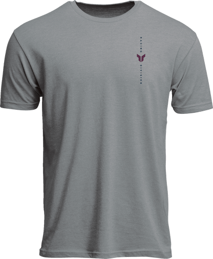 THOR Vert T-Shirt Heather Gray XL 3030-25095 - Comfortable Cotton Blend Tee - Kelly Motorsports