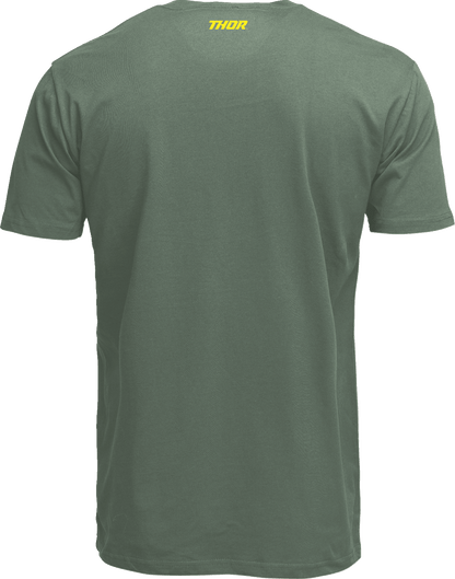 THOR Warp T-Shirt - Olive - Small 3030-25102 - Kelly Motorsports
