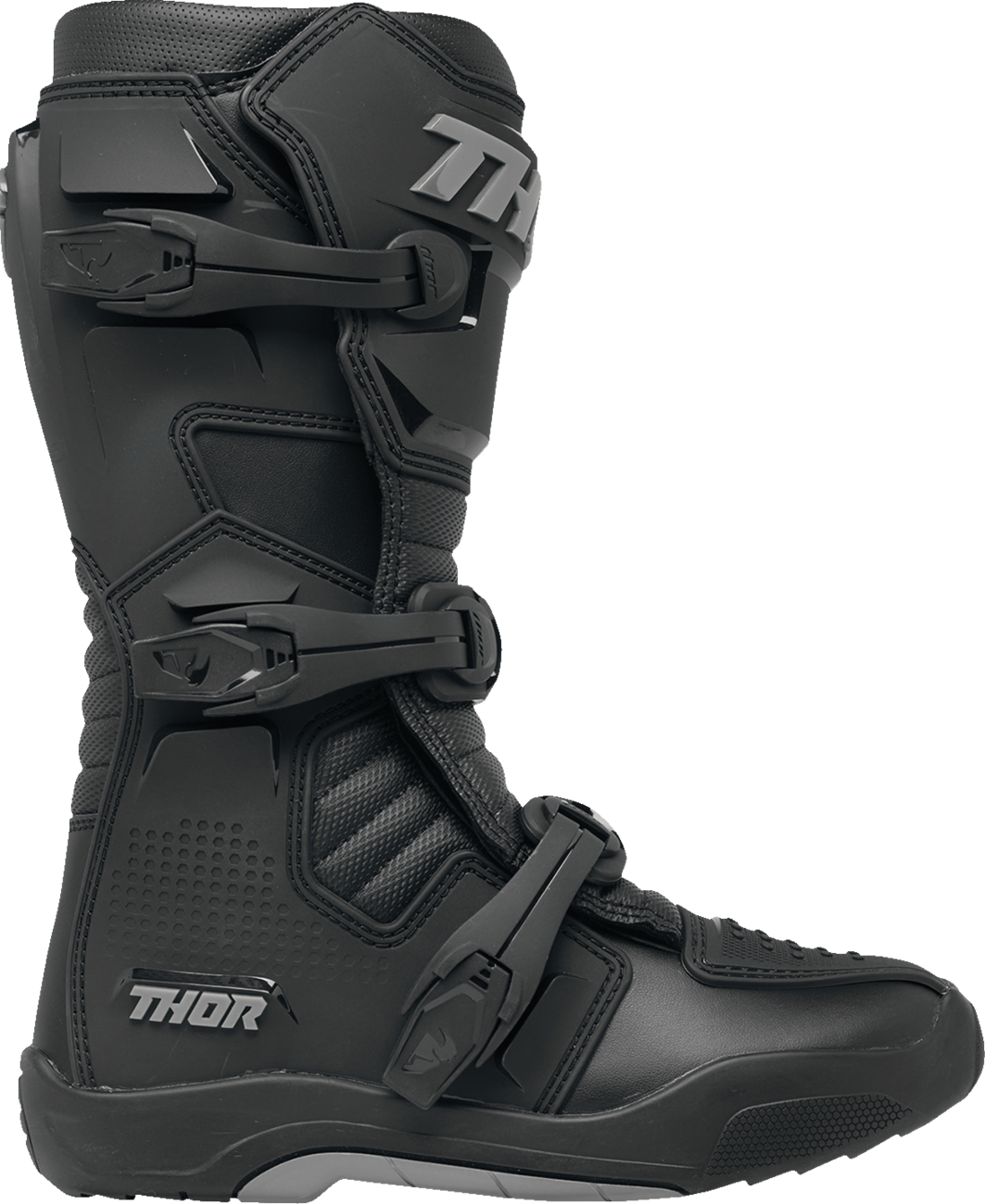 THOR Women's Blitz XR Boots - Black/Gray, US Size 6 (Part No. 3410 - 3143) - Kelly Motorsports