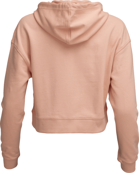 THOR Women's Iconic Pullover Crop Hoodie - Pink, Part Number 3051-1251 - Kelly Motorsports
